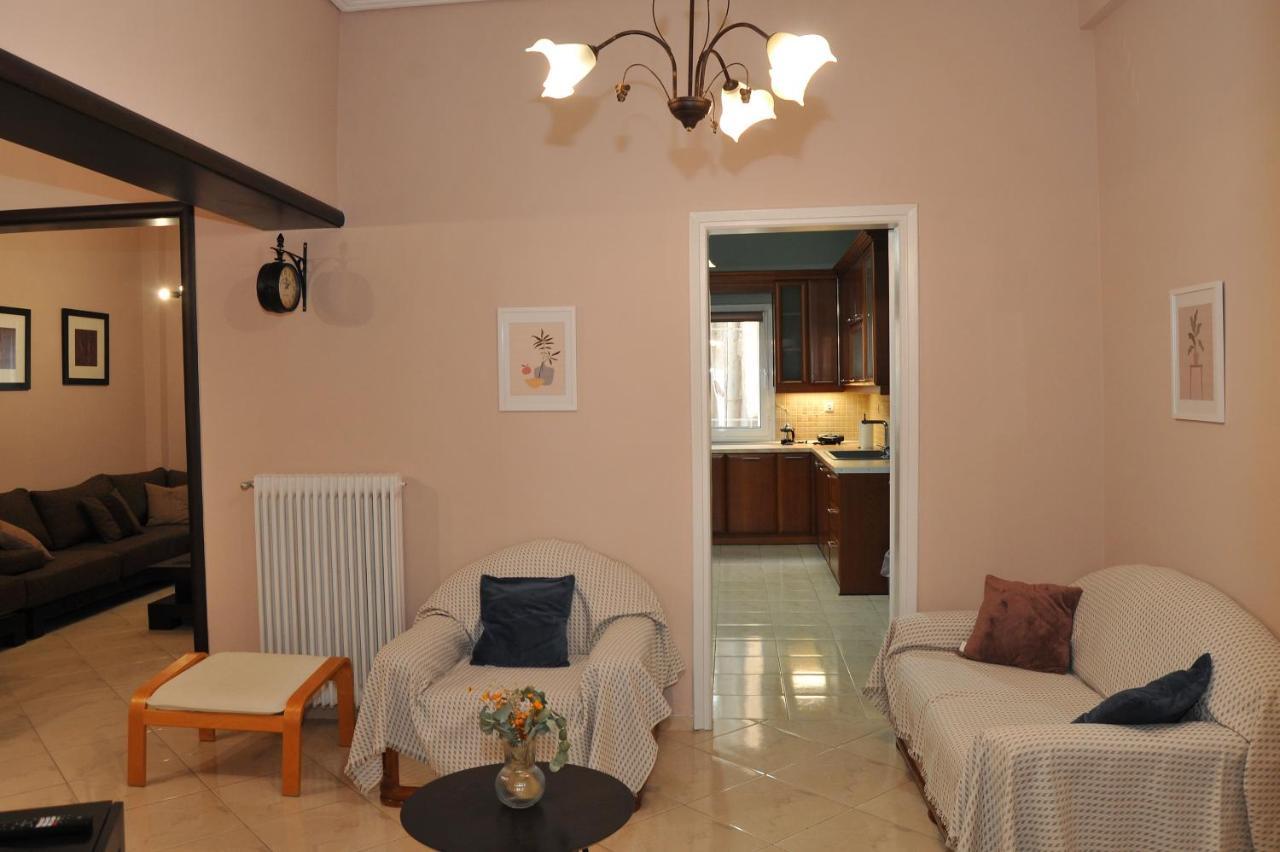 Grand House Meteora Apartment Kalampáka Ngoại thất bức ảnh