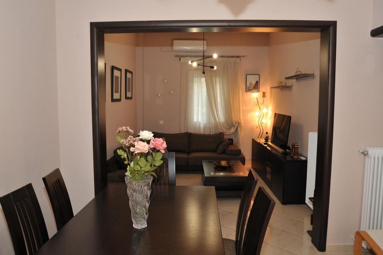 Grand House Meteora Apartment Kalampáka Ngoại thất bức ảnh